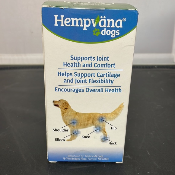 Hempvana for Dogs Hip and Joint W/ Double Hemp Meal 60 Chews - Picture 3 of 5